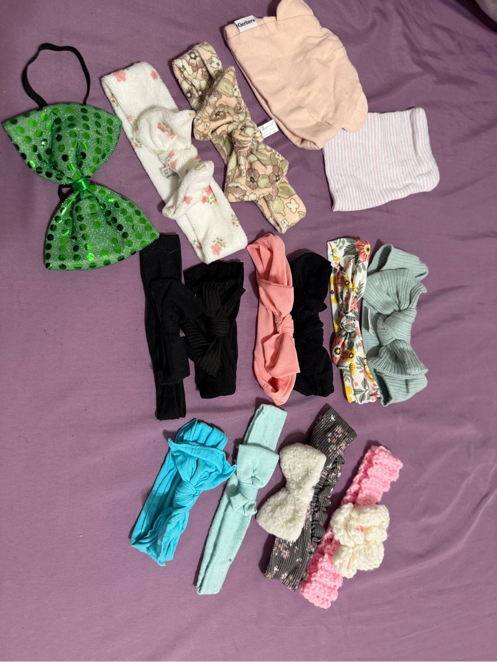 Assorted Baby Headbands Set – Mixed Colors